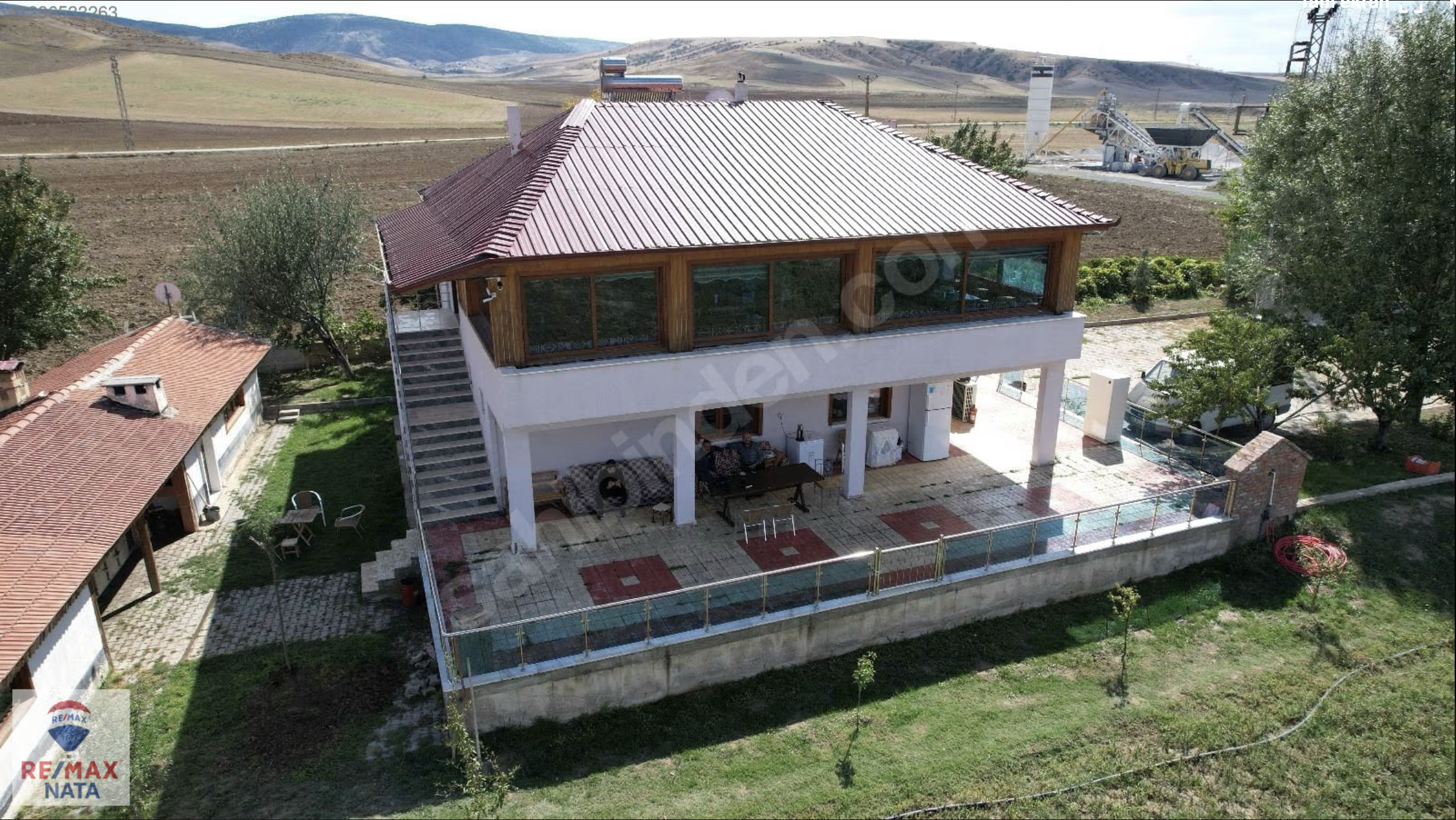 BALA DAVDANLIDA 30 DÖNÜM ARSA İÇİNDE VİLLA | TÜM ALTYAPI HAZIR