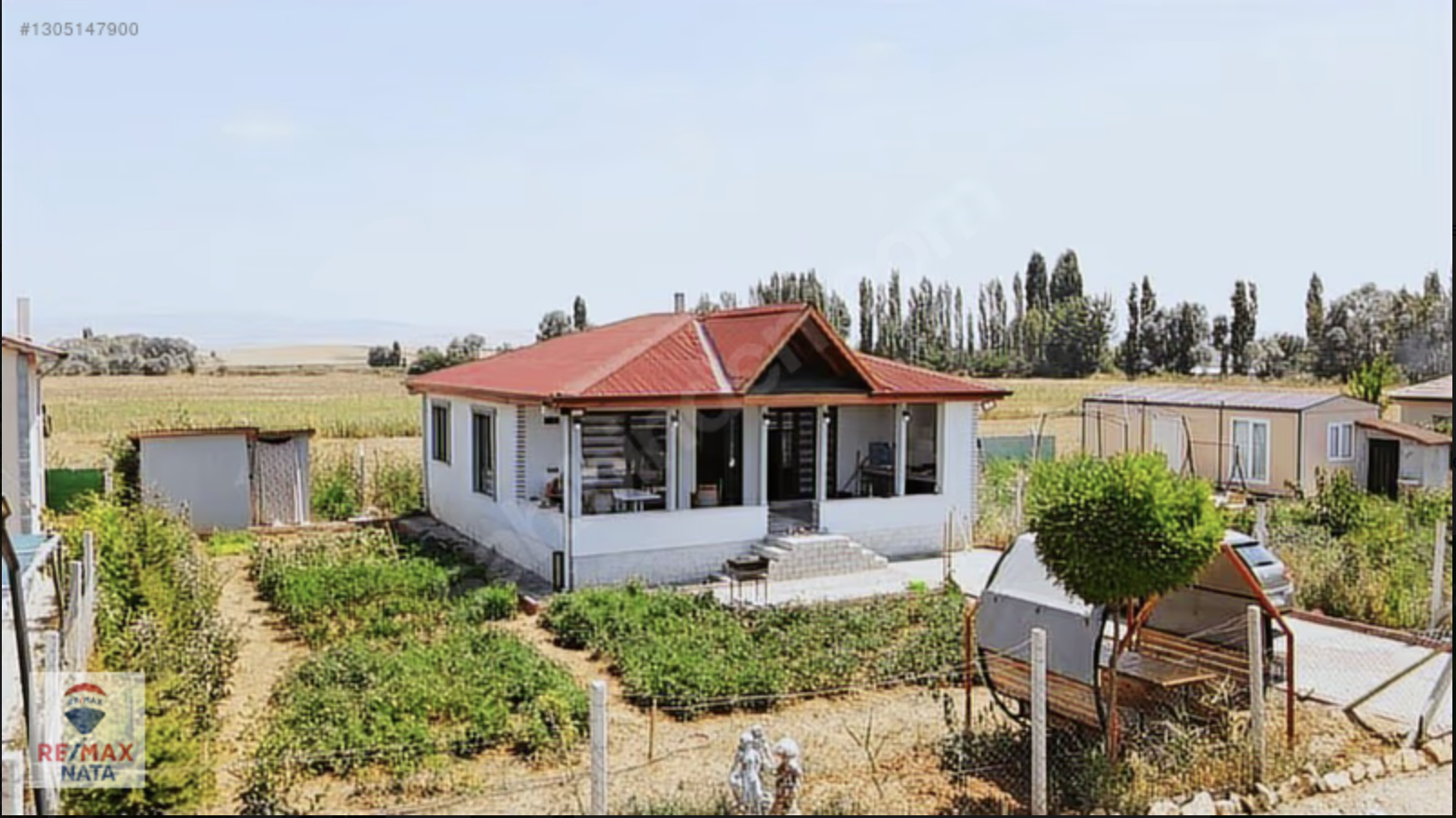 ANKARA ÇUBUK KIZILCA’DA 501M2 TARLA İÇİNDE EŞYALI MÜSTAKIL EV