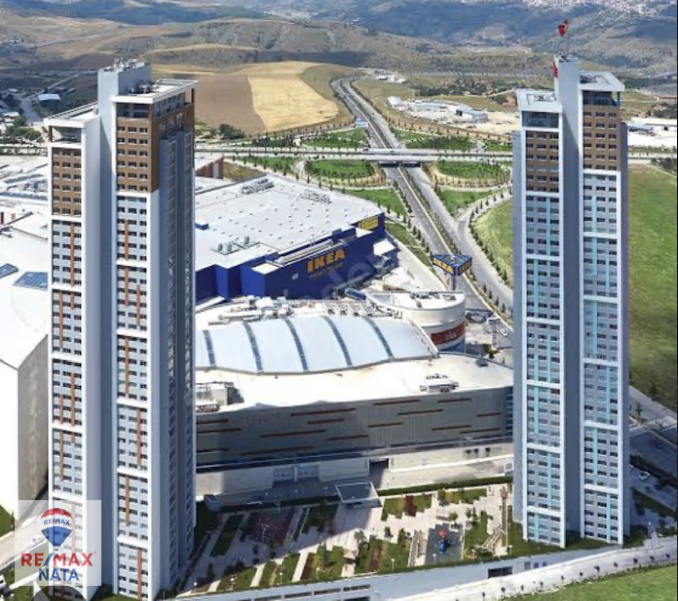 NATA VEGA KONUT KULELERİNDE UYGUN FİYATLI SATILIK 3+1 DAİRE